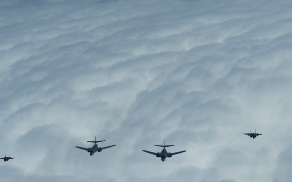Astral Knight 26: F-15E F-35A B-1B Operations