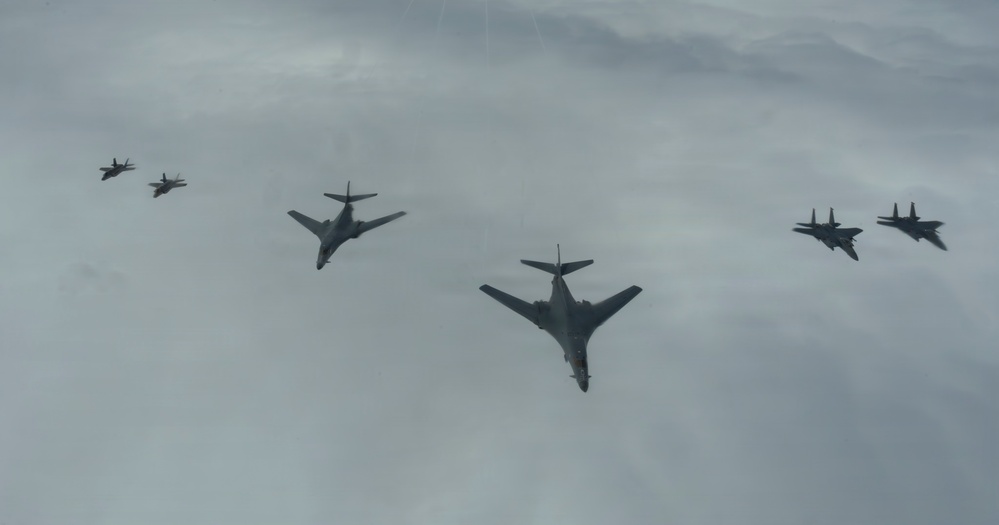 Astral Knight 26: F-15E F-35A B-1B Operations