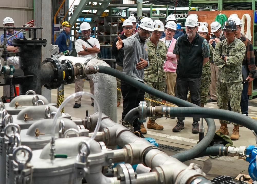 Main Reduction Gear (MRG) Flushing Rig Functional Test