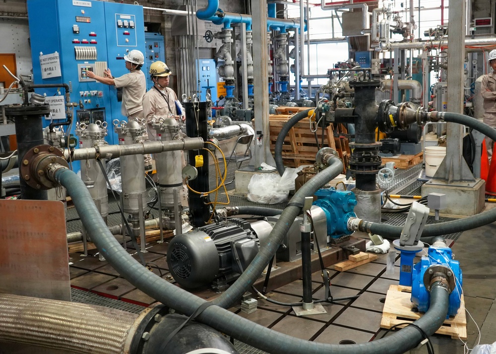 Main Reduction Gear (MRG) Flushing Rig Functional Test