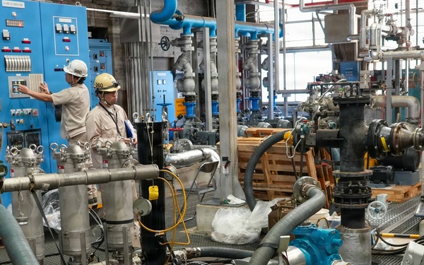 Main Reduction Gear (MRG) Flushing Rig Functional Test