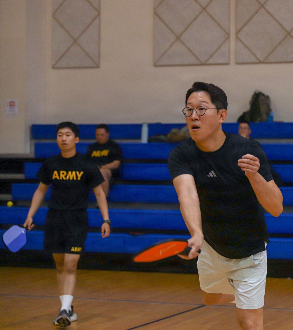 Pickleball during KATUSA Friendship Week