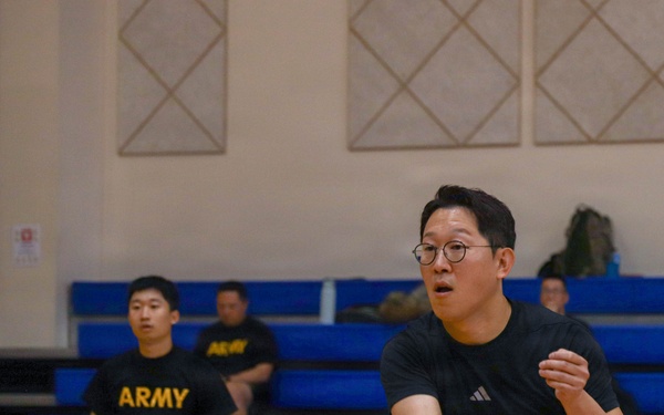 Pickleball during KATUSA Friendship Week
