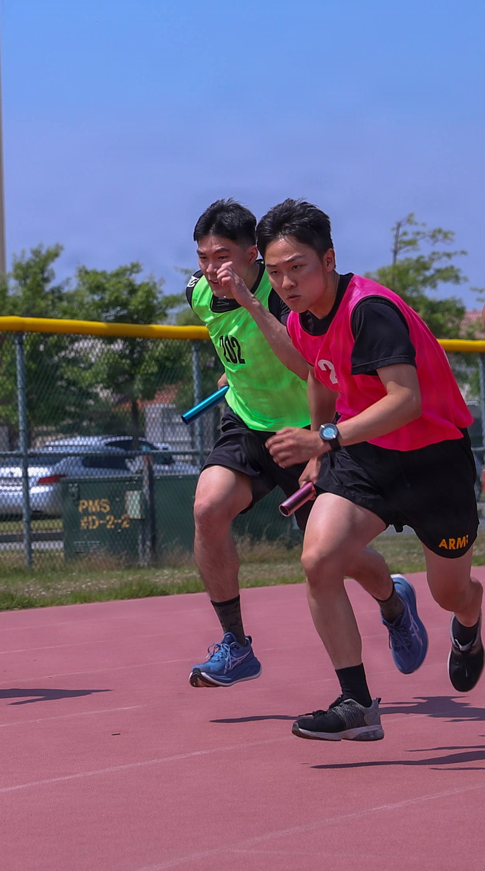 Relay Race during KATUSA Friendship Week