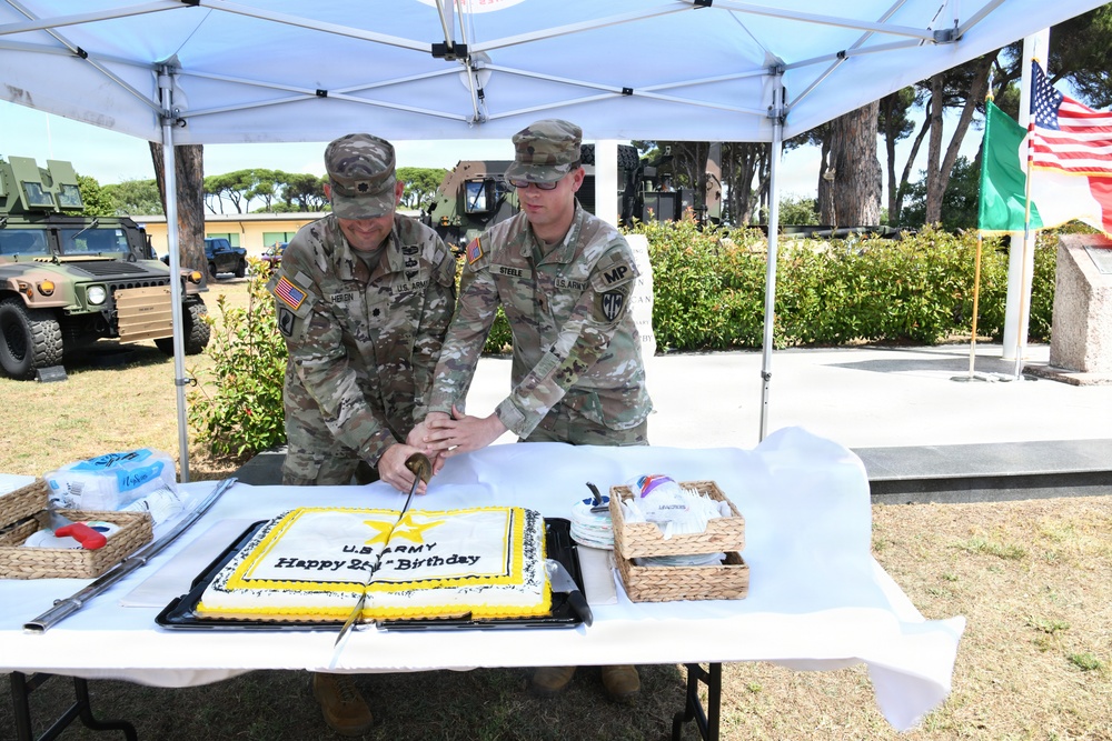 Camp Darby Celebrates U.S. Army’s 251st Anniversary