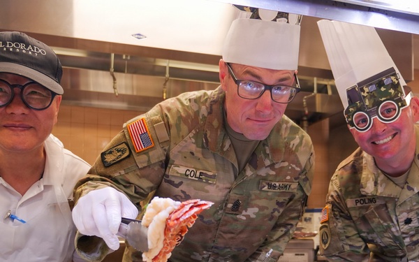 Talon Dining Facility’s Army Birthday Luncheon
