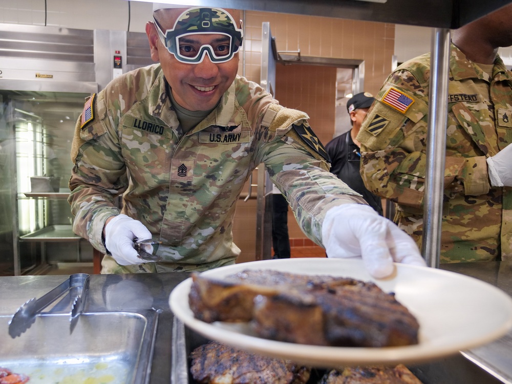Talon Dining Facility’s Army Birthday Luncheon