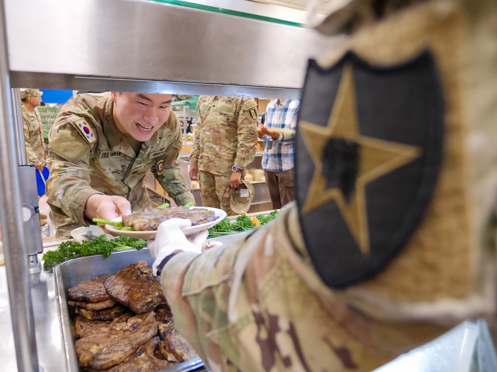 Talon Dining Facility’s Army Birthday Luncheon