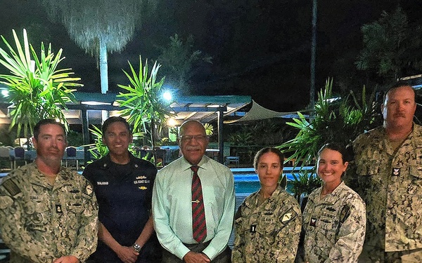 Fijian Prime Minister Visits Nabua Village Schoolhouse Project