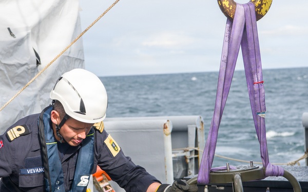 Norwegian Forces Support Mine Warfare Training During BALTOPS 2026