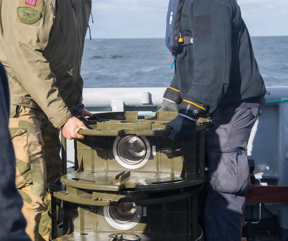 Norwegian Forces Support Mine Warfare Training During BALTOPS 2026
