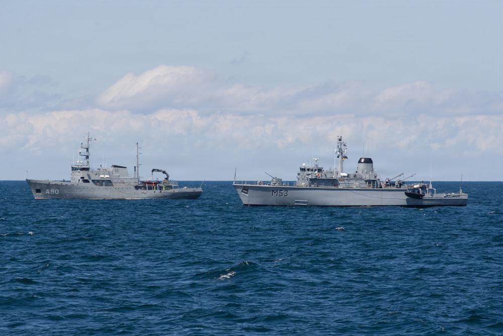 NATO Forces Support Mine Warfare Training During BALTOPS 2026