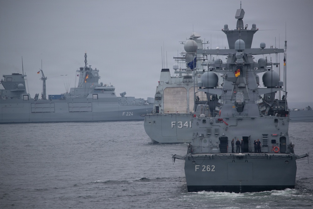 German Navy Operations During BALTOPS 2026