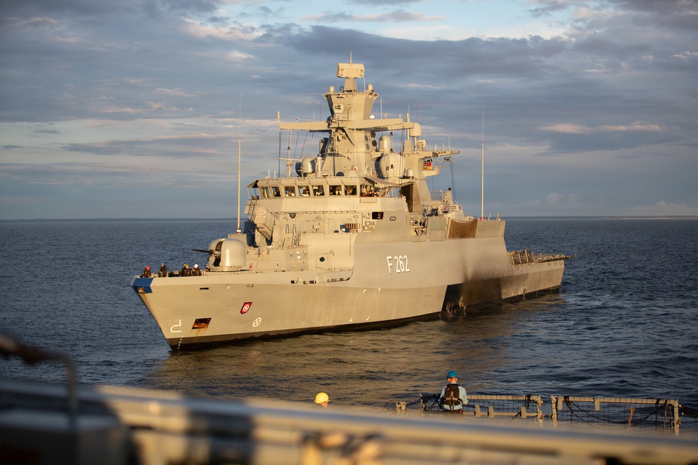 German Navy Operations During BALTOPS 2026