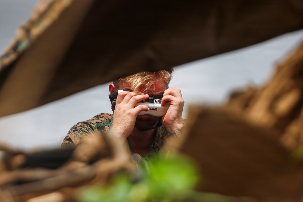 3rd Littoral Combat Team trains with attack drones and snipers in the Philippines