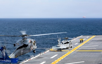 26th Marine Expeditionary Unit’s Type Commanders Amphibious Training | Flight Deck Operations