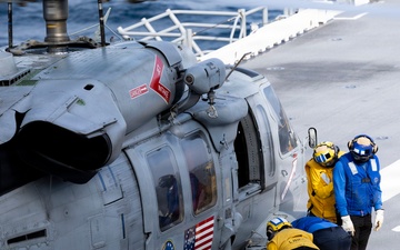 26th Marine Expeditionary Unit’s Type Commanders Amphibious Training | Flight Deck Operations