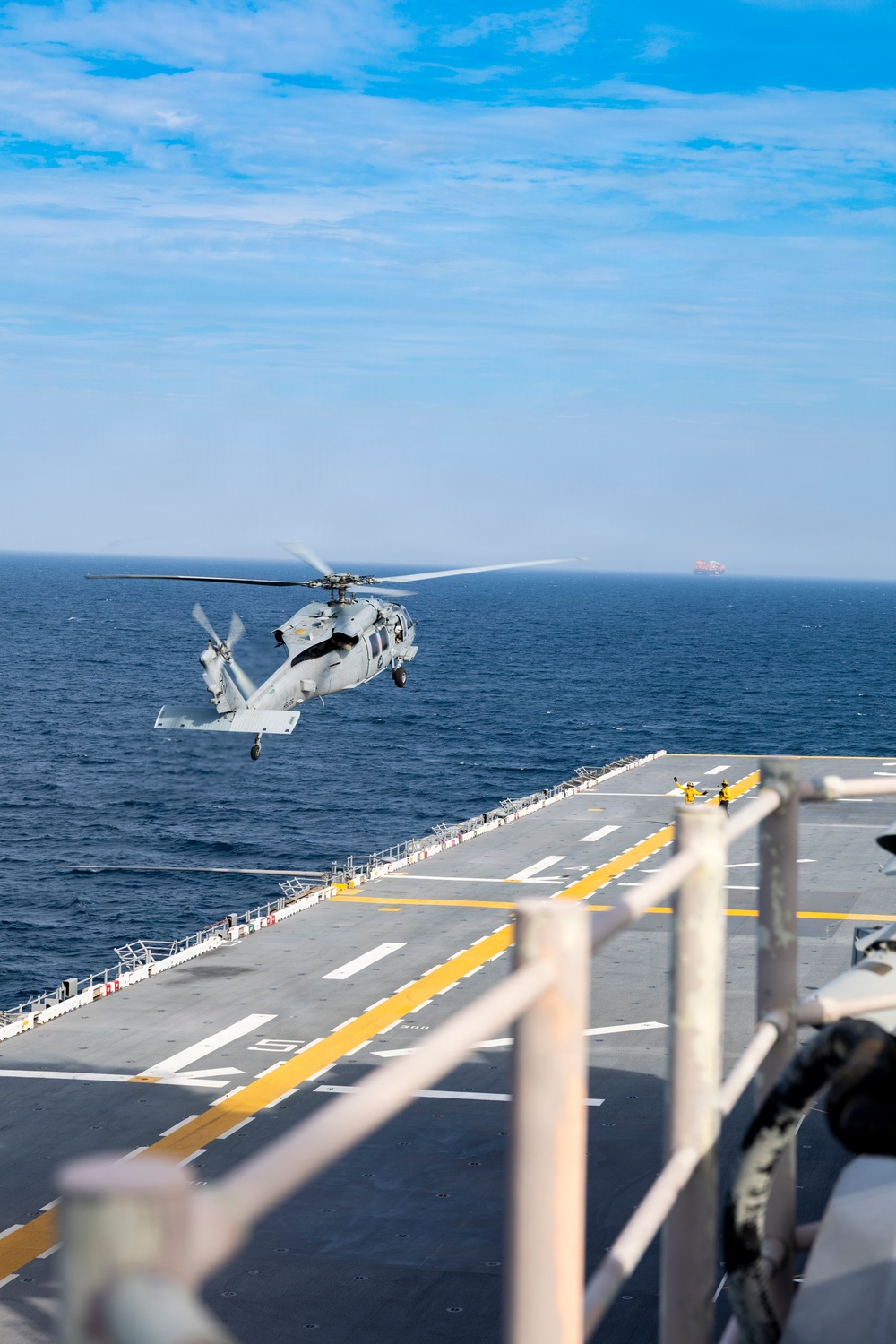 26th Marine Expeditionary Unit’s Type Commanders Amphibious Training | Flight Deck Operations