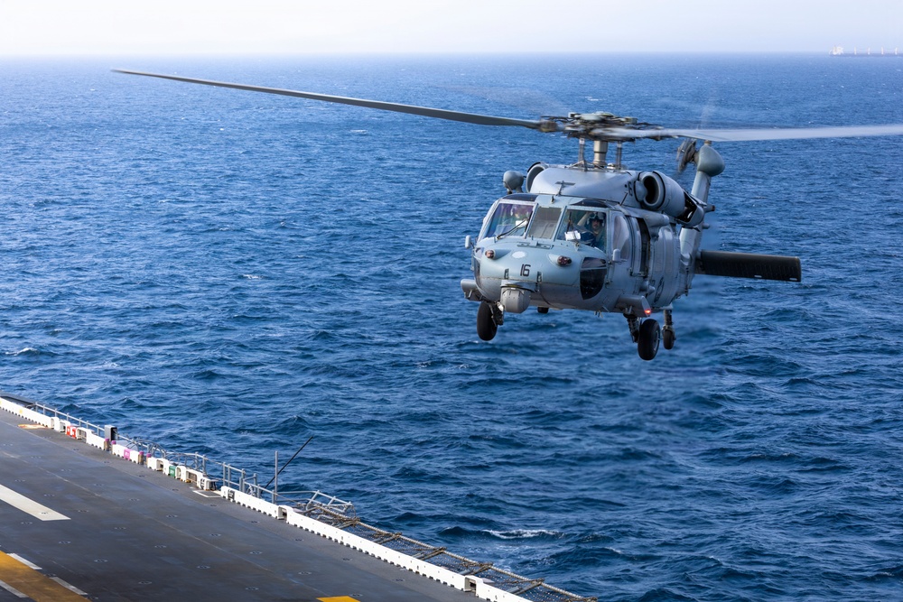 26th Marine Expeditionary Unit’s Type Commanders Amphibious Training | Flight Deck Operations