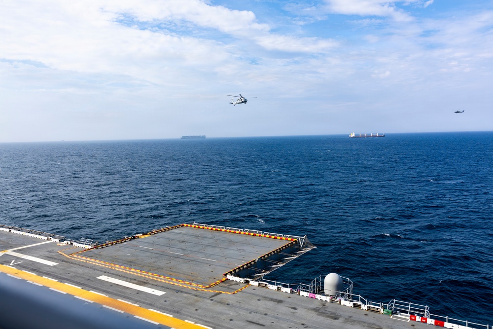 26th Marine Expeditionary Unit’s Type Commanders Amphibious Training | Flight Deck Operations