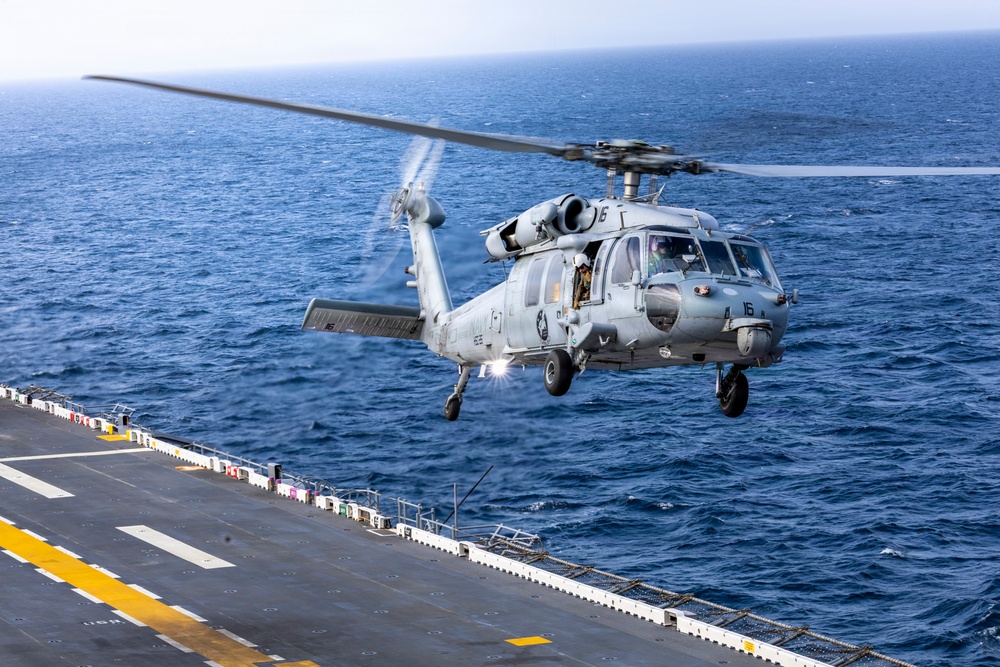 26th Marine Expeditionary Unit’s Type Commanders Amphibious Training | Flight Deck Operations