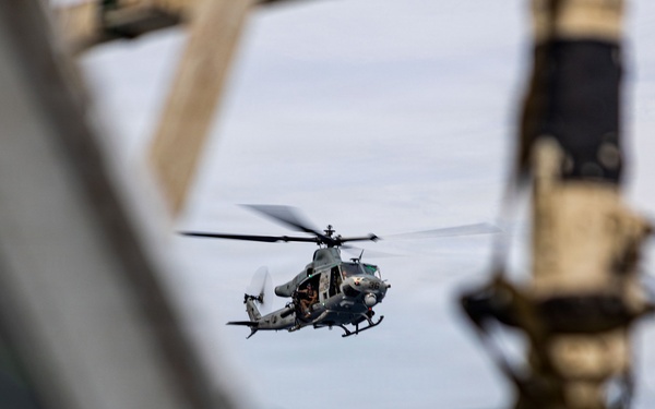 11th MEU Marines, Sailors Conduct Flight Operations Aboard USS Boxer