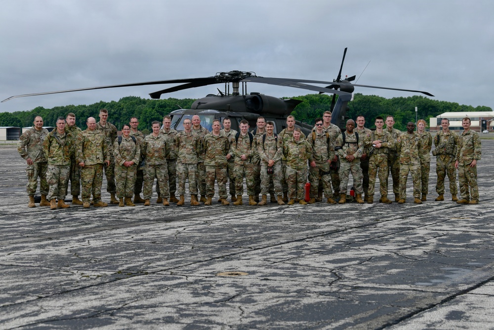 110th Wing Scouts Alpena for Air Component Forward Experiment