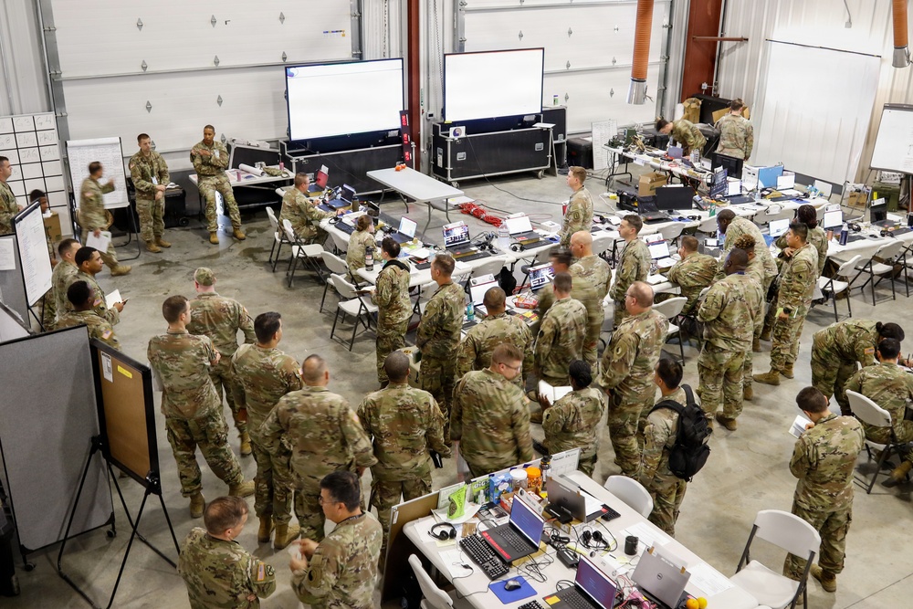 29th Infantry Division participates in Warfighter Exercise 26-4 at Fort Indiantown Gap