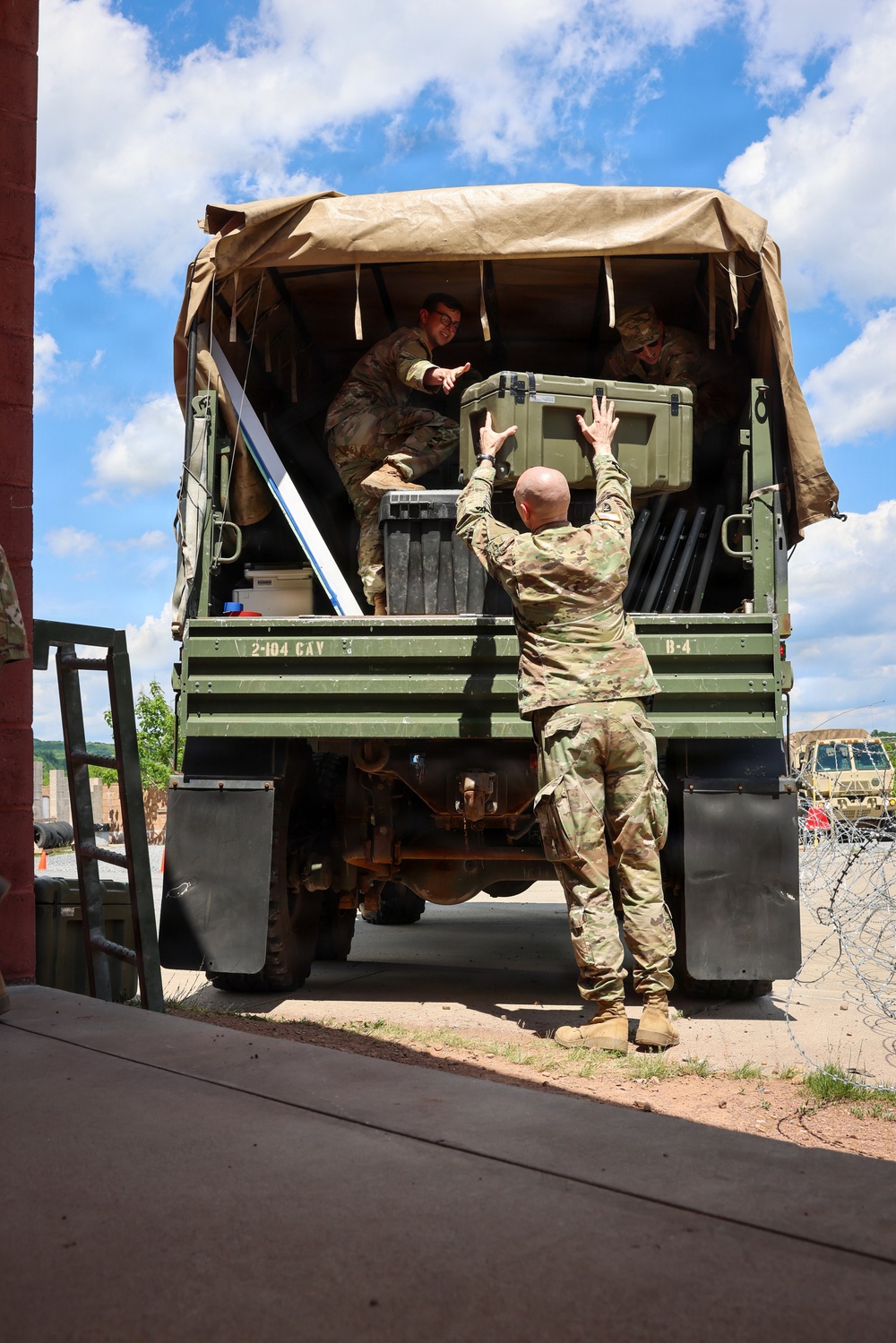 29th Infantry Division participates in Warfighter Exercise 26-4 at Fort Indiantown Gap