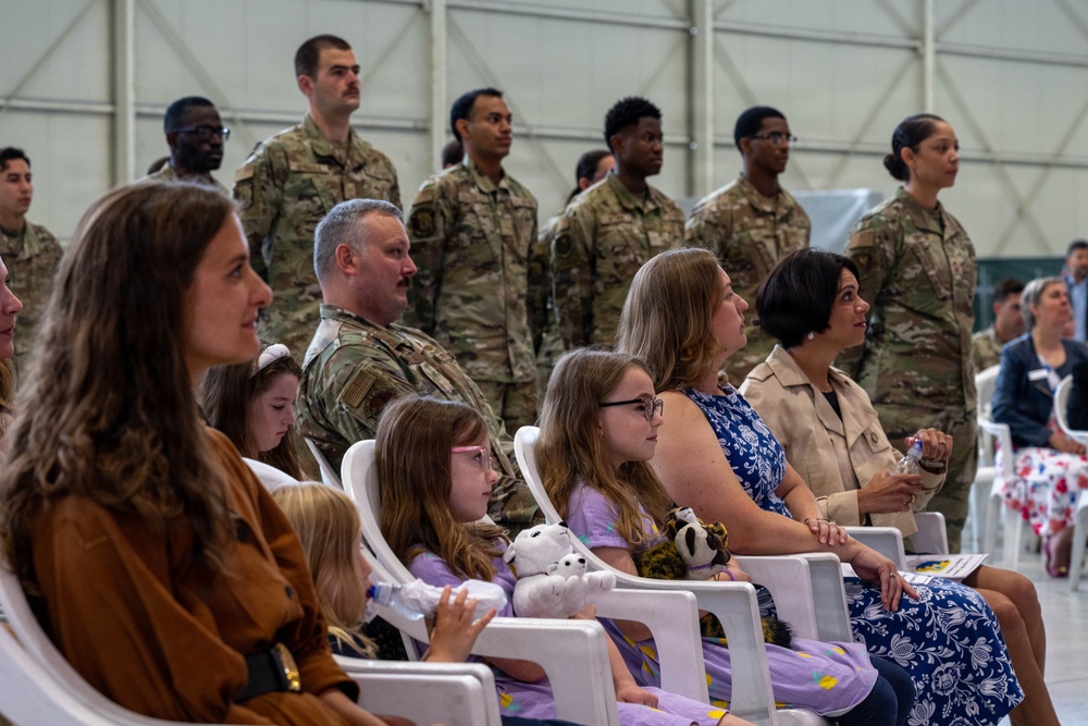 31 Comptroller Squadron holds change of command ceremony