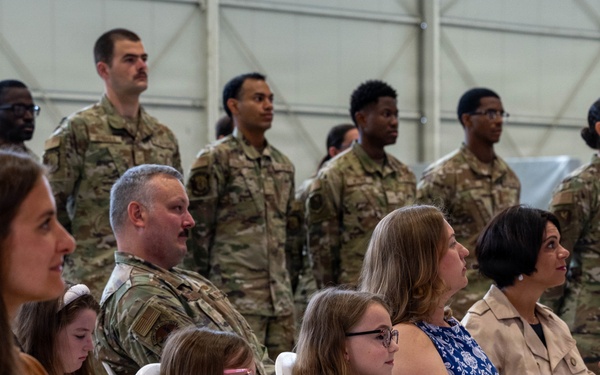 31 Comptroller Squadron holds change of command ceremony