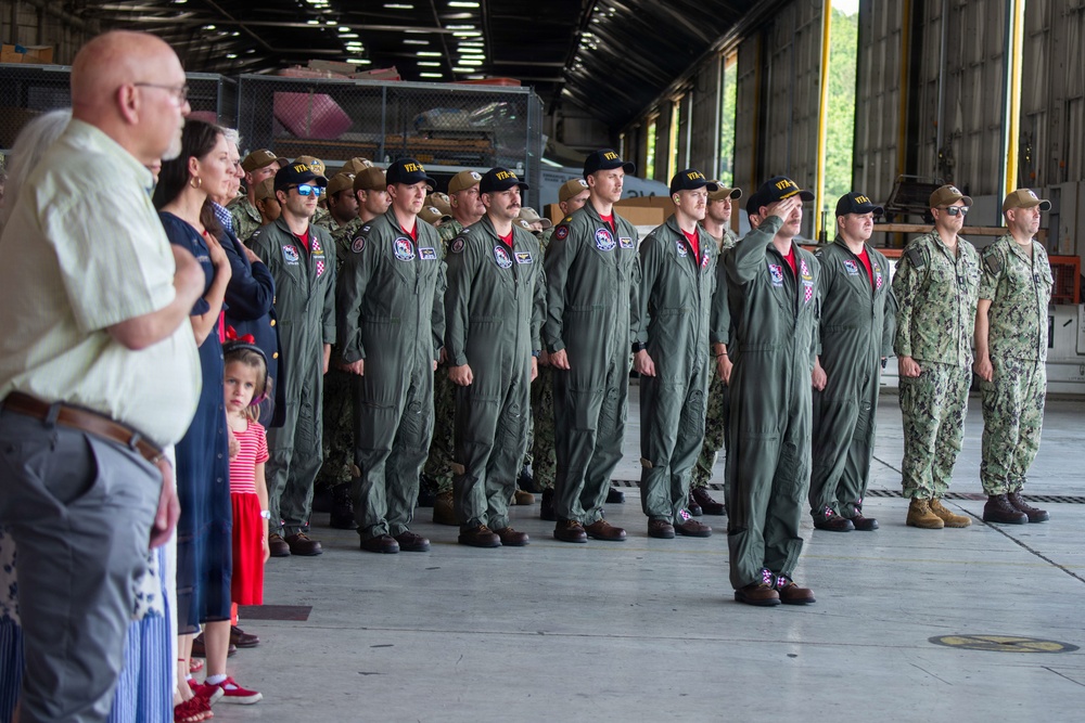 VFA-211 Change of Command Ceremony