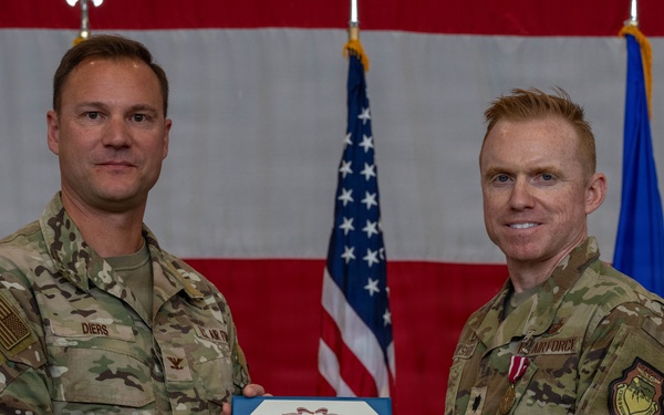 31 Comptroller Squadron holds change of command ceremony