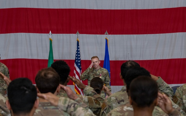 31 Comptroller Squadron holds change of command ceremony