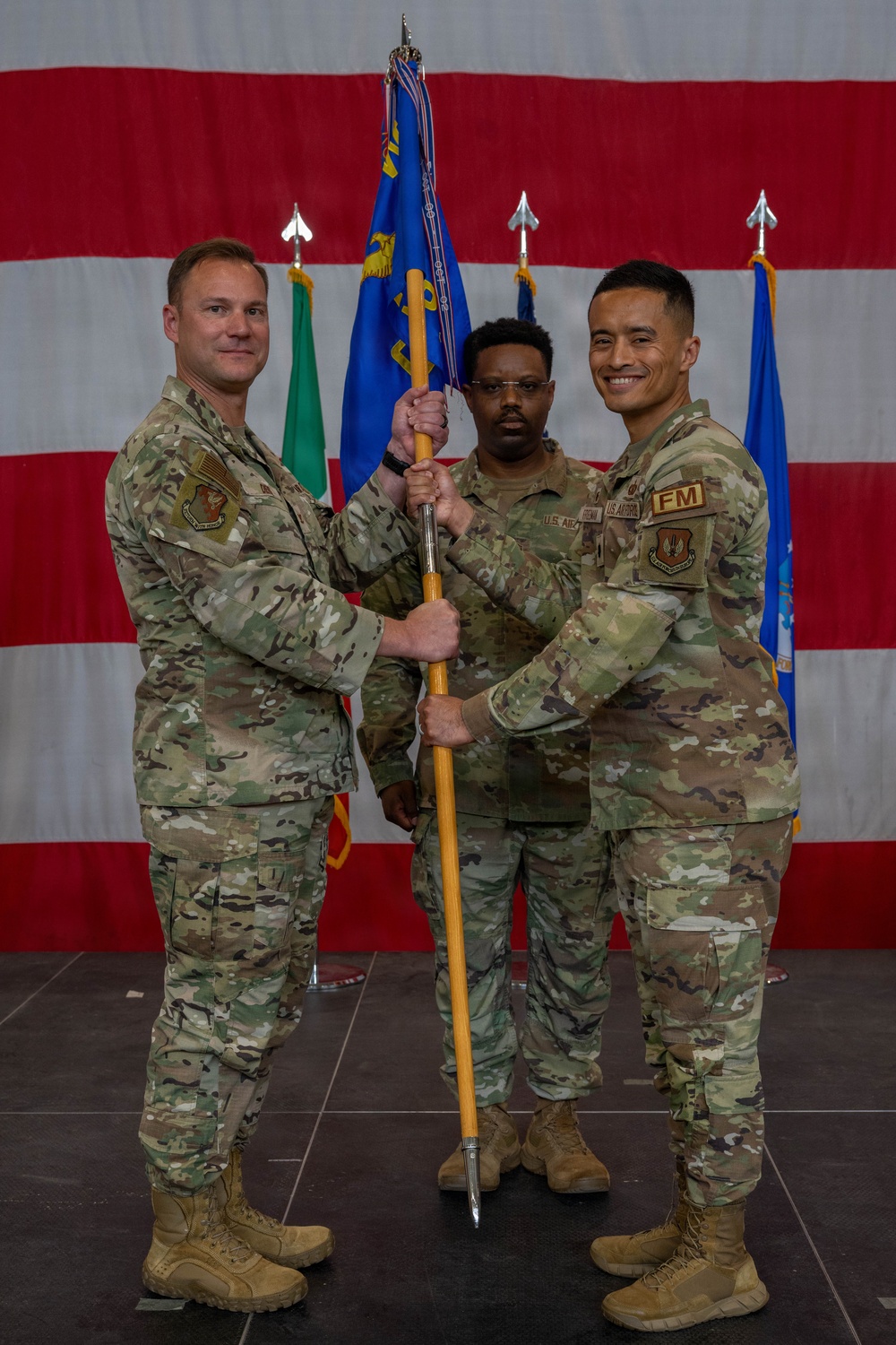 31 Comptroller Squadron holds change of command ceremony