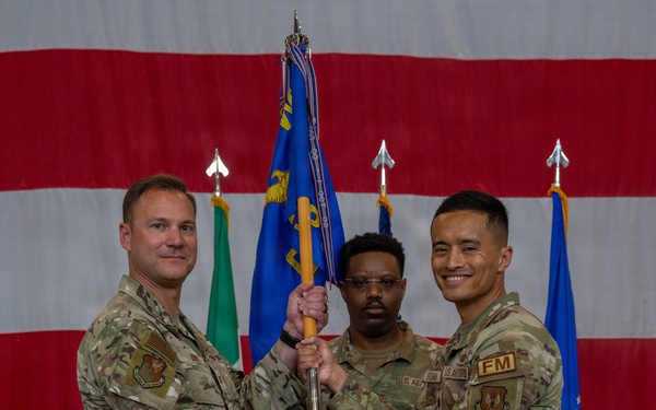 31 Comptroller Squadron holds change of command ceremony