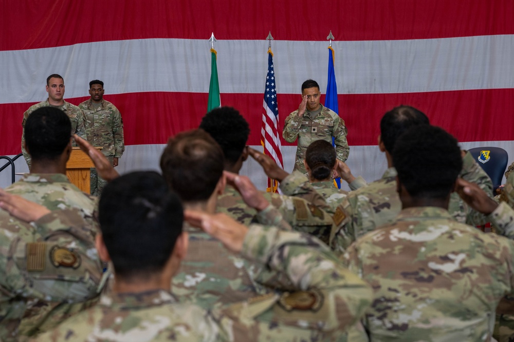 31 Comptroller Squadron holds change of command ceremony