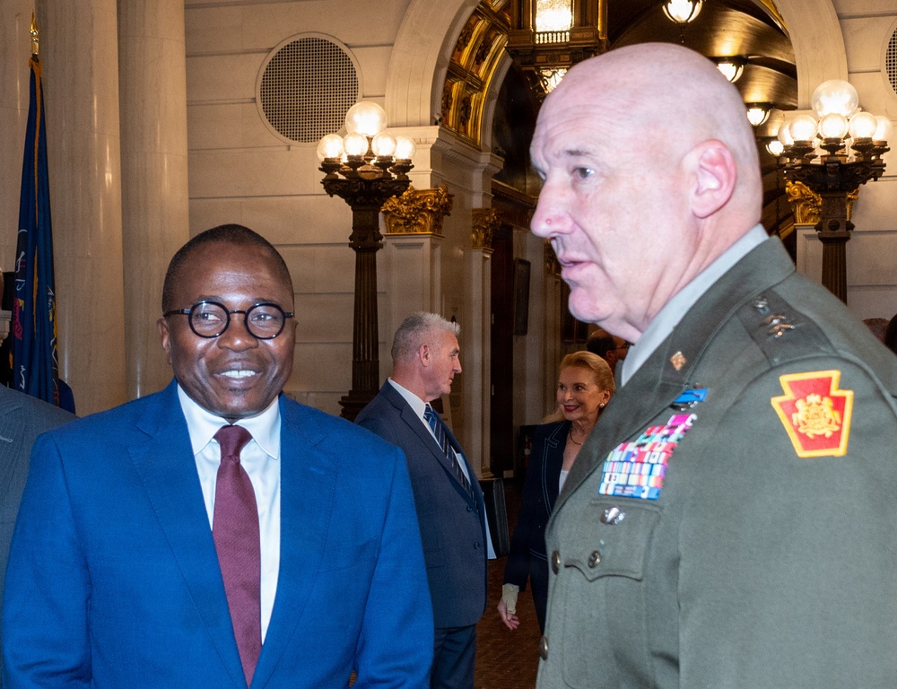 Pennsylvania National Guard participates in discussions on Côte d’Ivoire economic partnerships