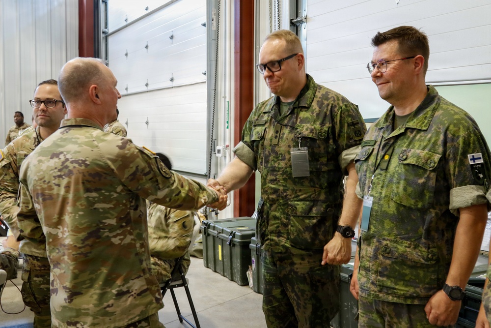29th Infantry Division participates in Warfighter Exercise 26-4 at Fort Indiantown Gap