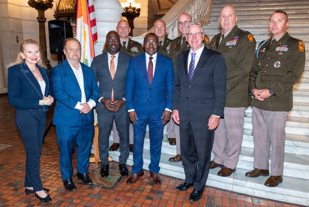 Pennsylvania National Guard participates in discussions on Côte d’Ivoire economic partnerships
