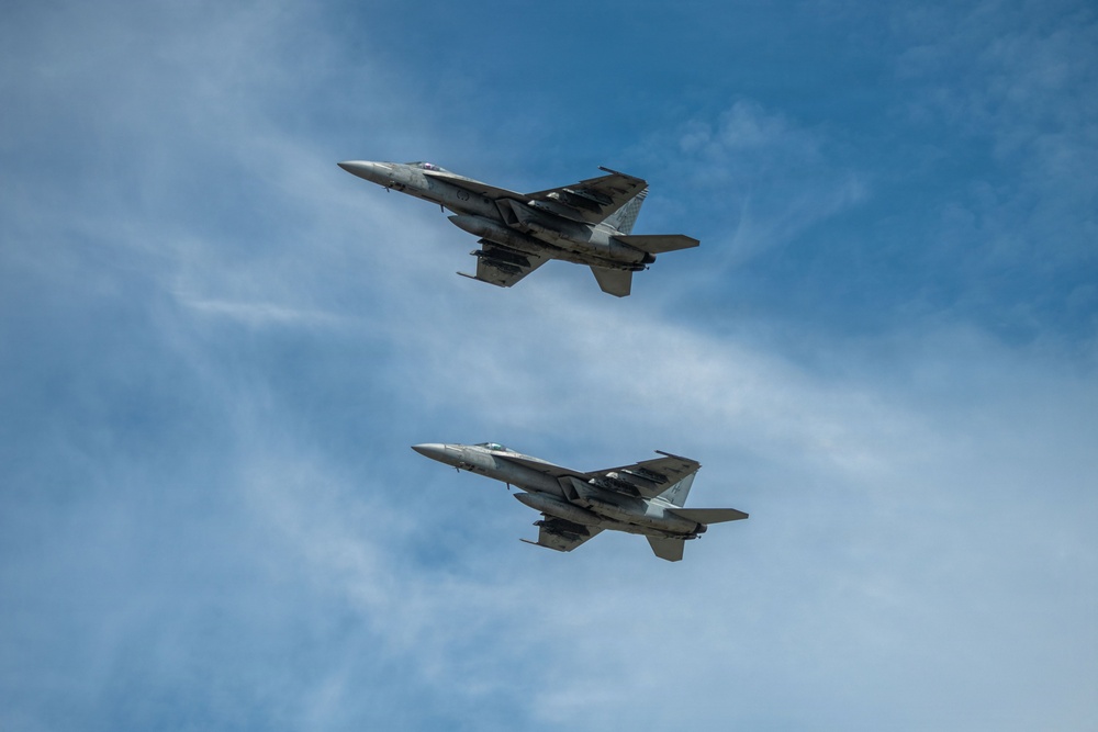 VFA-211 Change of Command Ceremony