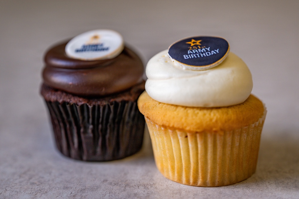 Capitol Hill Cupcake Delivery honoring the U.S. Army’s 251st Birthday