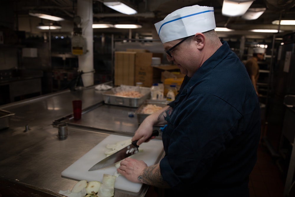 Ike Conducts Routine Operations at Naval Station Norfolk