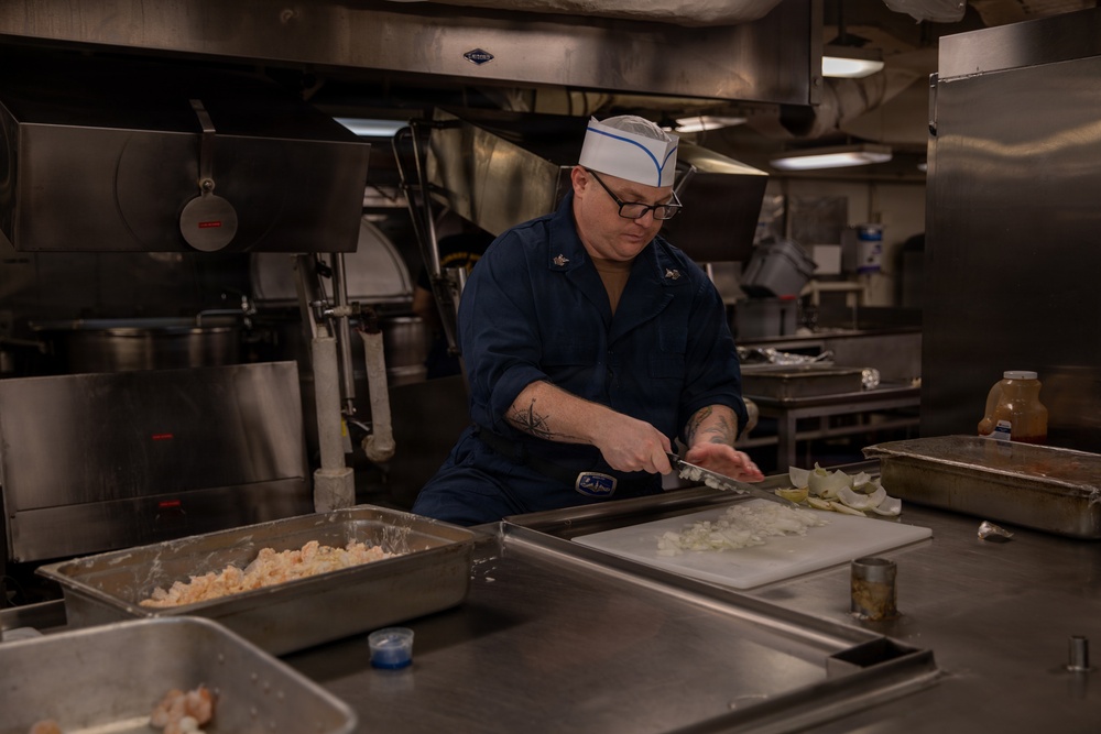 Ike Conducts Routine Operations at Naval Station Norfolk
