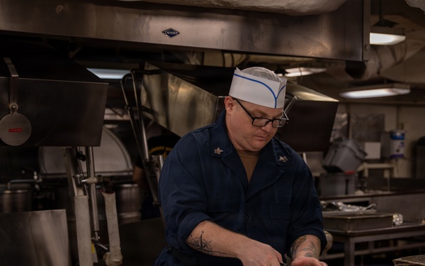 Ike Conducts Routine Operations at Naval Station Norfolk