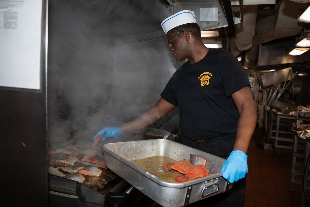 Ike Conducts Routine Operations at Naval Station Norfolk