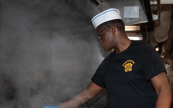 Ike Conducts Routine Operations at Naval Station Norfolk