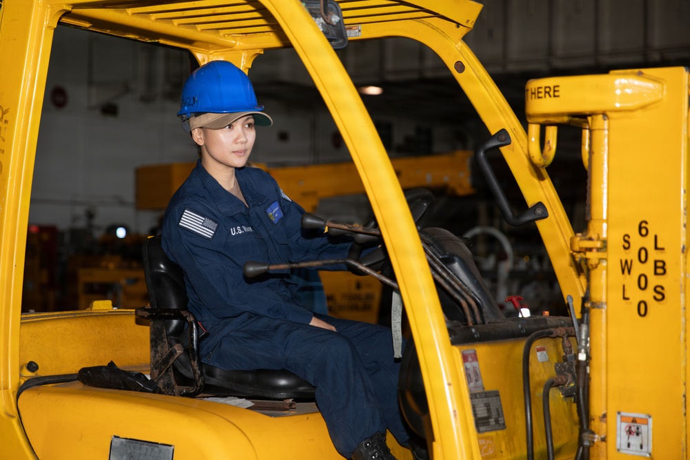 Ike Conducts Routine Operations at Naval Station Norfolk