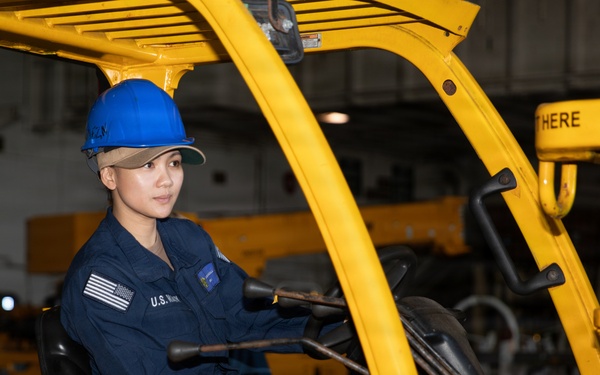 Ike Conducts Routine Operations at Naval Station Norfolk