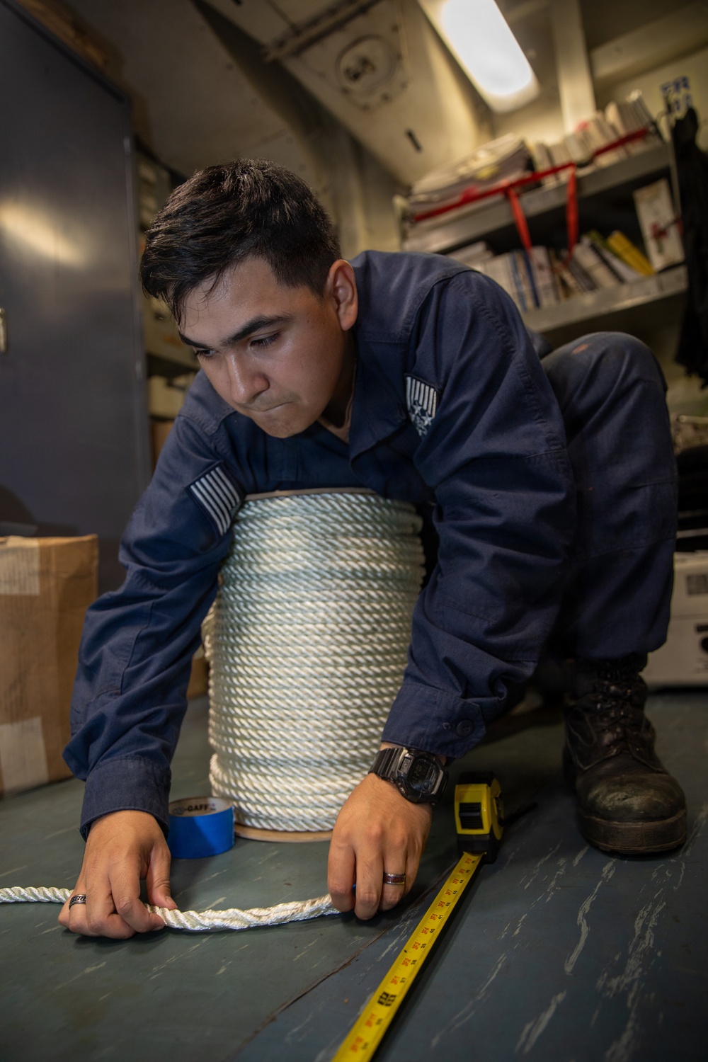 Ike Conducts Routine Operations at Naval Station Norfolk